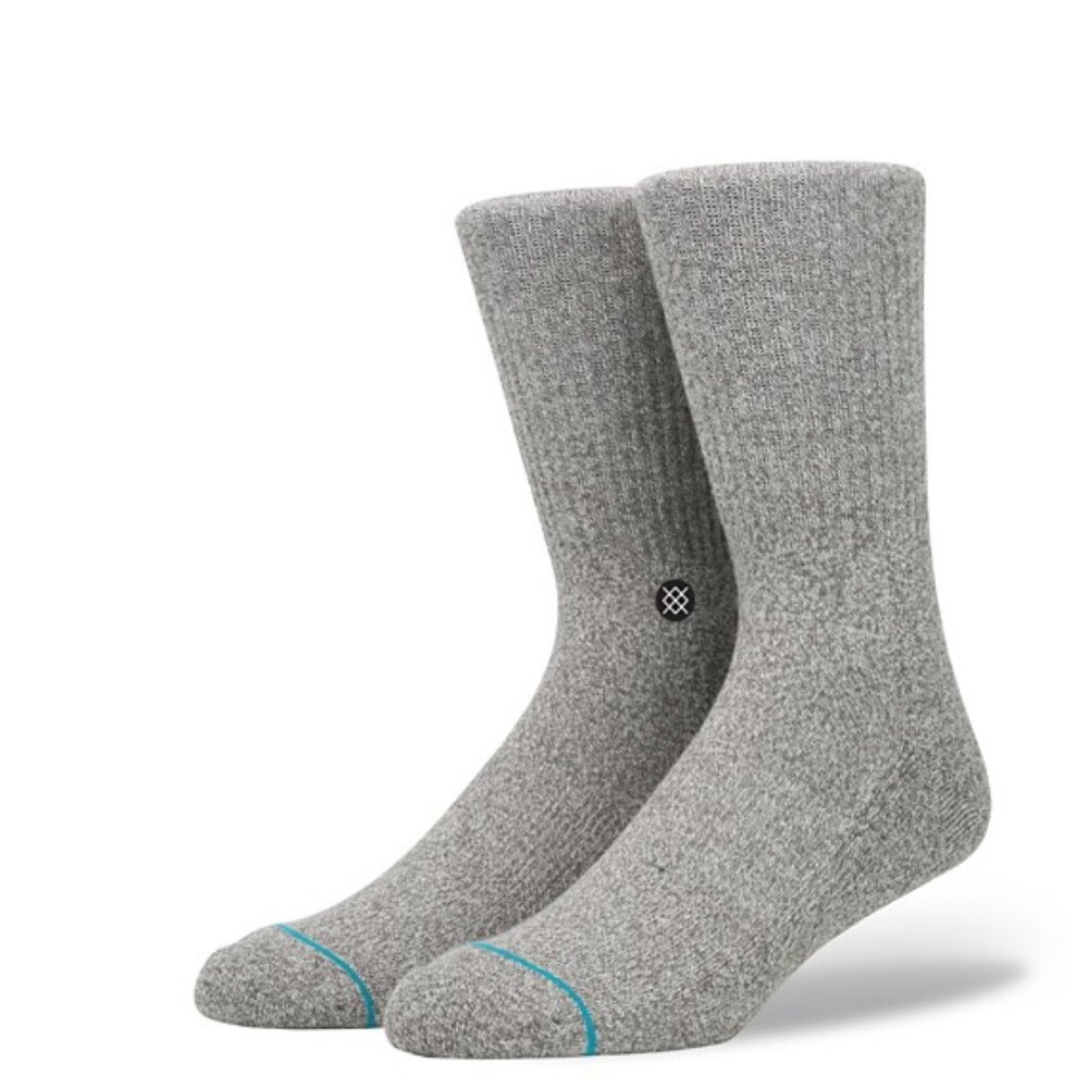 Stance Crew Socks - Gray - Medium